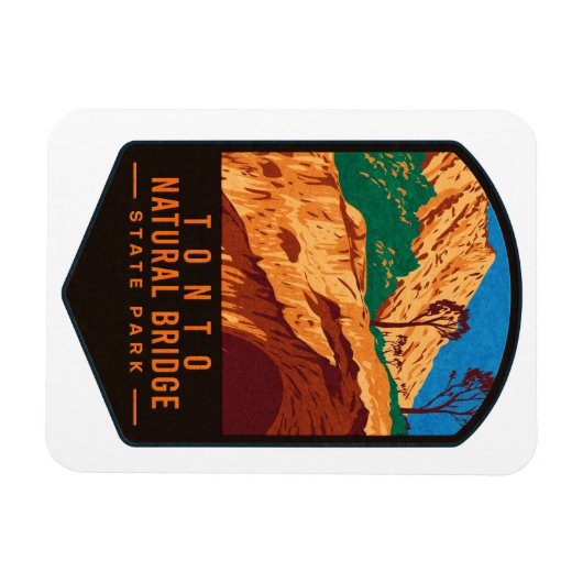 State Park Tonto Natural Bridge Magneet (Horizontaal)