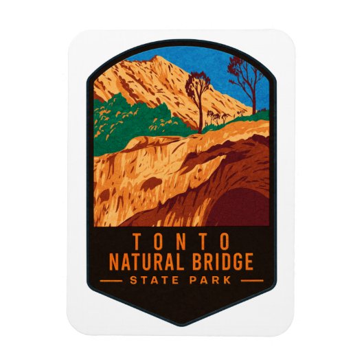 State Park Tonto Natural Bridge Magneet (Verticaal)