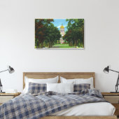 State Park Uitzicht of the State Capitol Building Canvas Afdruk (Insitu (Slaapkamer))
