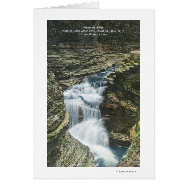 State Park Uitzicht van diamantHerfsten (Voorkant)