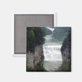 State Park Upper and Middle Waterfall Magneet (Voorkant / Achterkant)