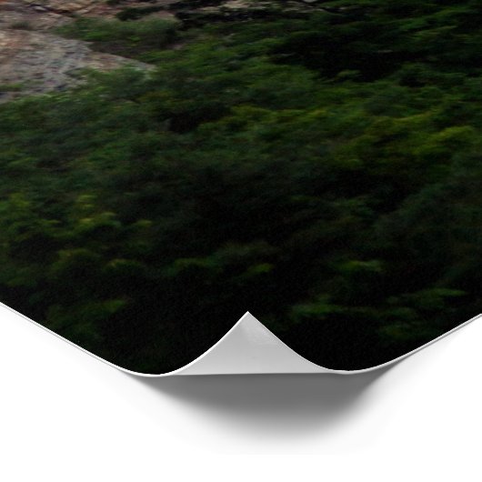 State Park Upper and Middle Waterfall Poster (Hoek)