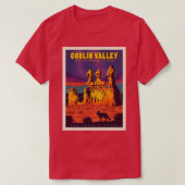 State Park Utah 1 van Goblin Valley T-shirt (Design voorkant)