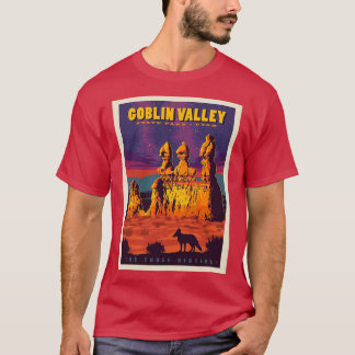 State Park Utah 1 van Goblin Valley T-shirt