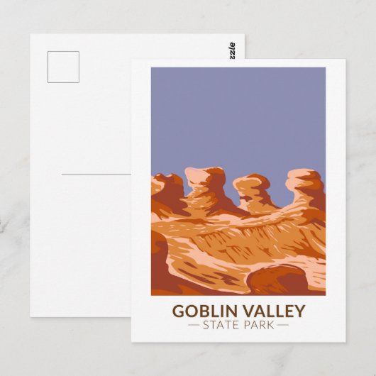 State Park Utah  Briefkaart (Voorkant / Achterkant)