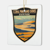 State Park Utah  Keramisch Ornament (Links)