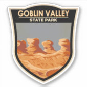 State Park Utah Sticker (Voorkant)
