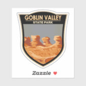 State Park Utah  Sticker (Vel)