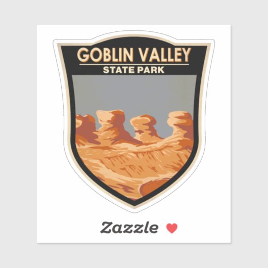 State Park Utah Sticker (Vel)