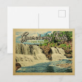 State Park Vintage Travel van Gooseberry Herfsten Briefkaart (Voorkant / Achterkant)