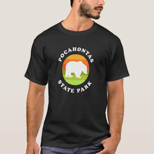 State Park Virginia Beer VA Souvenir T-shirt (Voorkant)
