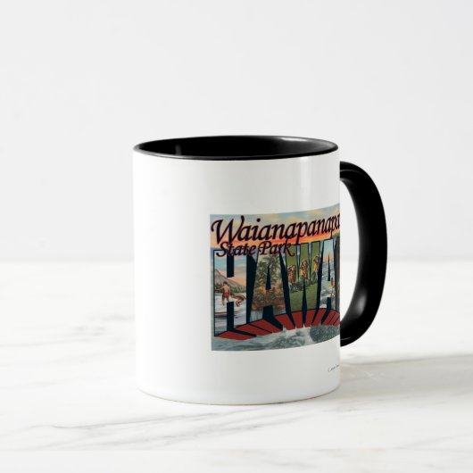 State Park Waianapanapa, Hawaii Mok (Voorkant rechts)