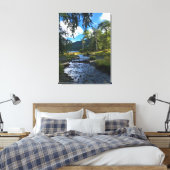 State Park Wallowa Lake, OR Canvas Afdruk (Insitu (Slaapkamer))