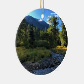 State Park Wallowa Lake, OR Keramisch Ornament (Rechts)