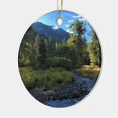 State Park Wallowa Lake, OR Keramisch Ornament (Links)