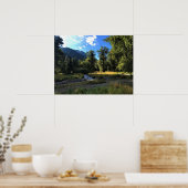 State Park Wallowa Lake, OR Poster (Keuken)