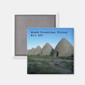 State Park Ward Charcoal Ovens Magneet (Voorkant / Achterkant)