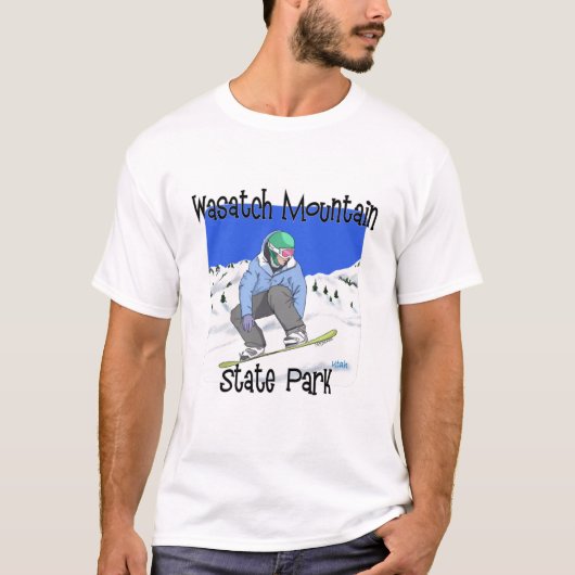 State Park Wasatch Mountain T-shirt (Voorkant)