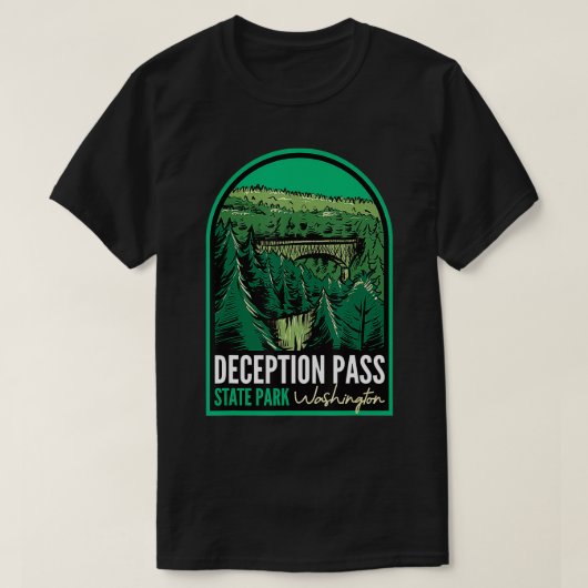 State Park Washington T-shirt (Design voorkant)