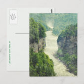 State Park Watervalt Genesee Briefkaart (Voorkant / Achterkant)