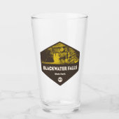 State Park West Virginia Herfst Glas (Voorkant)