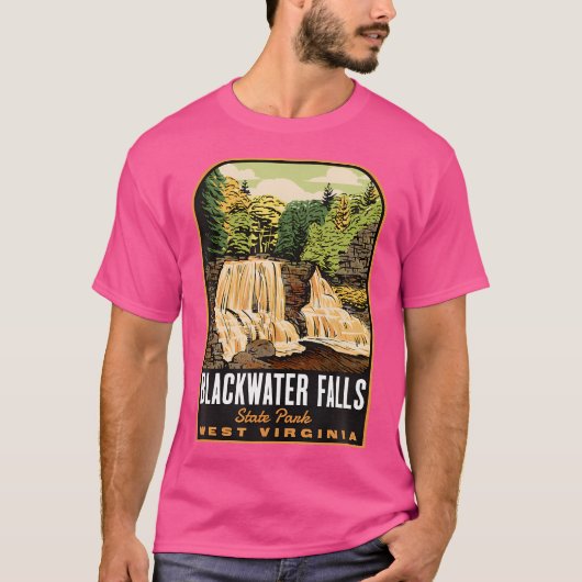 State Park West Virginia Herfst T-shirt (Voorkant)