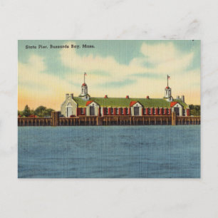  State Pier, Buzzards Bay, Massachusetts Briefkaart
