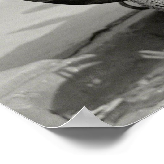 STATE POLICE MOTORCYCLE COP c. 1923 Poster (Hoek)