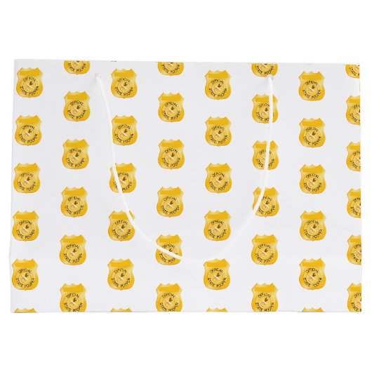 State Pooper Baby shower Groot Cadeauzakje (Achterkant)