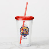 State Pride | Alabama Acryl Drinkbeker (Achterkant)