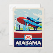 State Pride | Alabama Briefkaart (Voorkant / Achterkant)