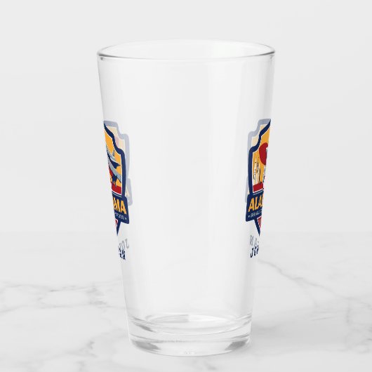 State Pride | Alabama Glas (Rechts)