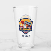 State Pride | Alabama Glas (Voorkant)