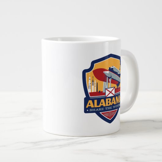 State Pride | Alabama Grote Koffiekop (Voorkant rechts)