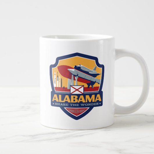 State Pride | Alabama Grote Koffiekop (Rechts)