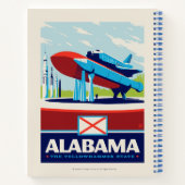 State Pride | Alabama Notitieboek (Achterkant)