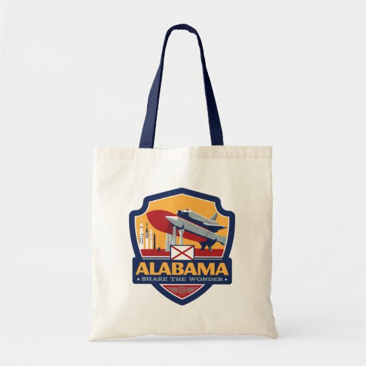State Pride | Alabama Tote Bag (Voorkant)