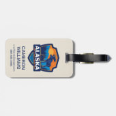 State Pride | Alaska Bagagelabel (Achterkant horizontaal)
