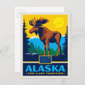 State Pride | Alaska Briefkaart (Voorkant / Achterkant)