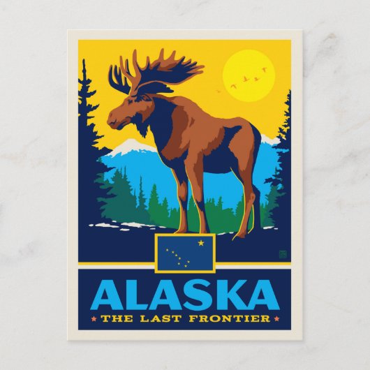 State Pride | Alaska Briefkaart (Voorkant)