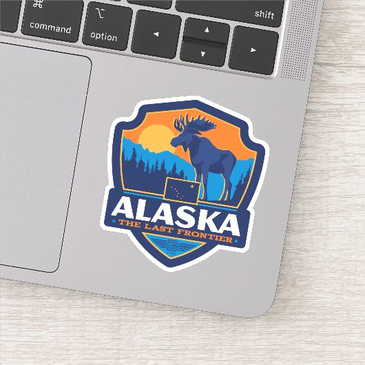 State Pride | Alaska Sticker (Detail)