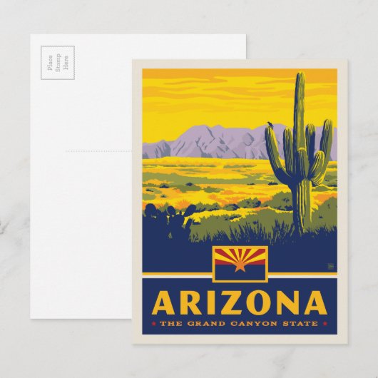 State Pride | Arizona Briefkaart (Voorkant / Achterkant)