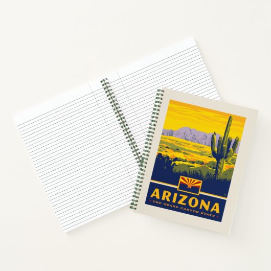 State Pride | Arizona Notitieboek (Binnen)