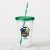 State Pride | Arkansas Acryl Drinkbeker (Achterkant)