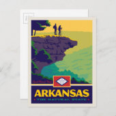 State Pride | Arkansas Briefkaart (Voorkant / Achterkant)