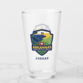 State Pride | Arkansas Glas (Achterkant)
