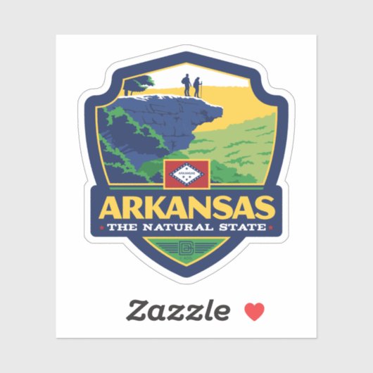 State Pride | Arkansas Sticker (Vel)