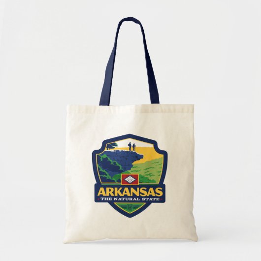 State Pride | Arkansas Tote Bag (Voorkant)