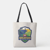 State Pride | Arkansas Tote Bag (Achterkant)