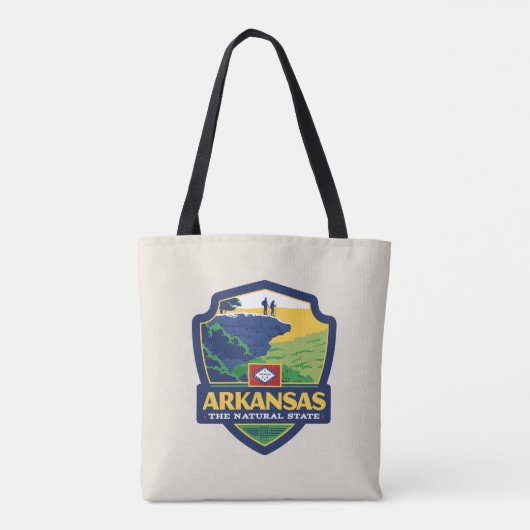 State Pride | Arkansas Tote Bag (Achterkant)